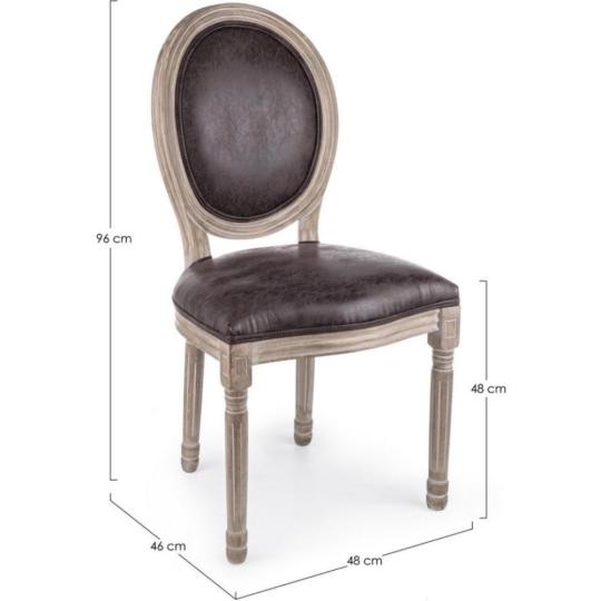 mediteransky kozeny jedalensky stolicka calunena kuchyna obyvacia izba nabytok rustikalny vintage klasicka stolicka pohodlna hrad vila provence rustikalny provansalsky stolicky balaton primorska atmosfera stolicky lameridiana bytovy obchod.jpg